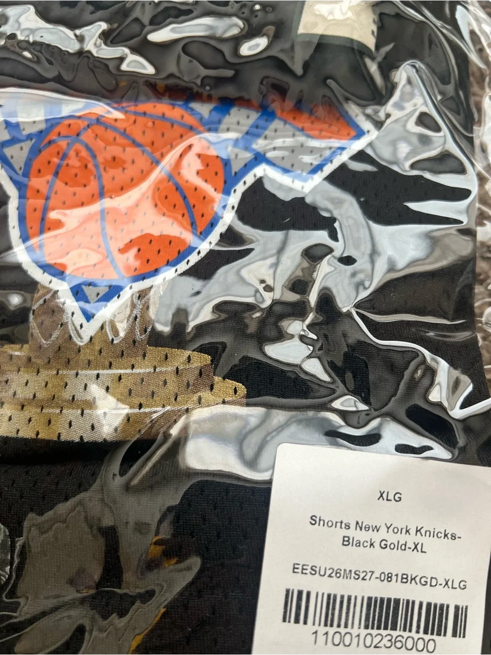 Eric Emanuel New York Knicks Champions Champ Shorts Mens XL SHIPS ASAP